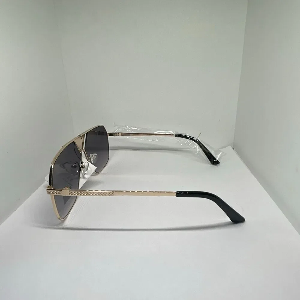 Manhattan Style Collection Shield Aviator Sunglasses UV400 – New